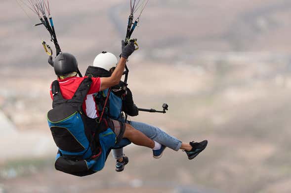 Vuelo en parapente por Santiago