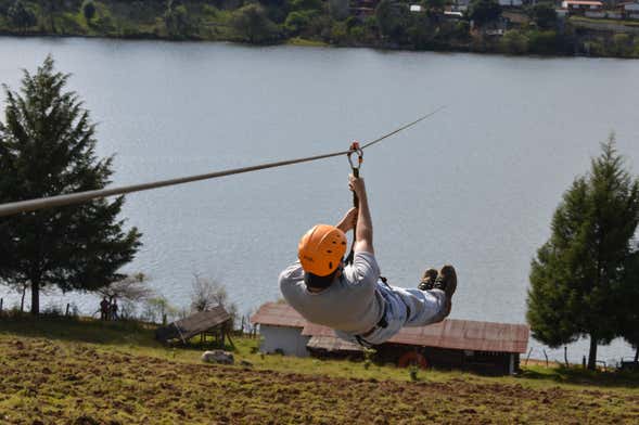 Tour de aventura en la presa de Umécuaro