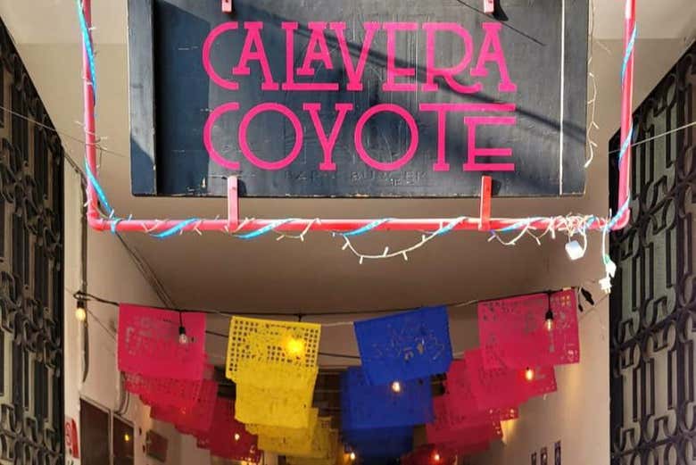 Visit Calavera Coyote, that always celebrates Day of the Dead