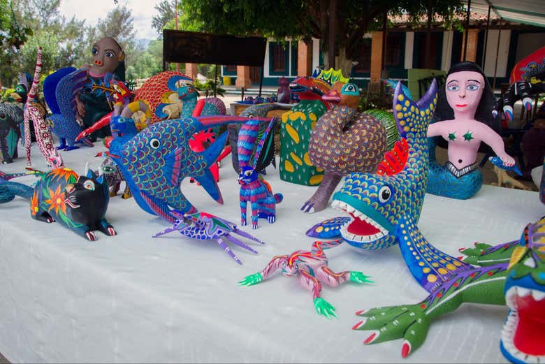 Check out these beautiful alebrijes!