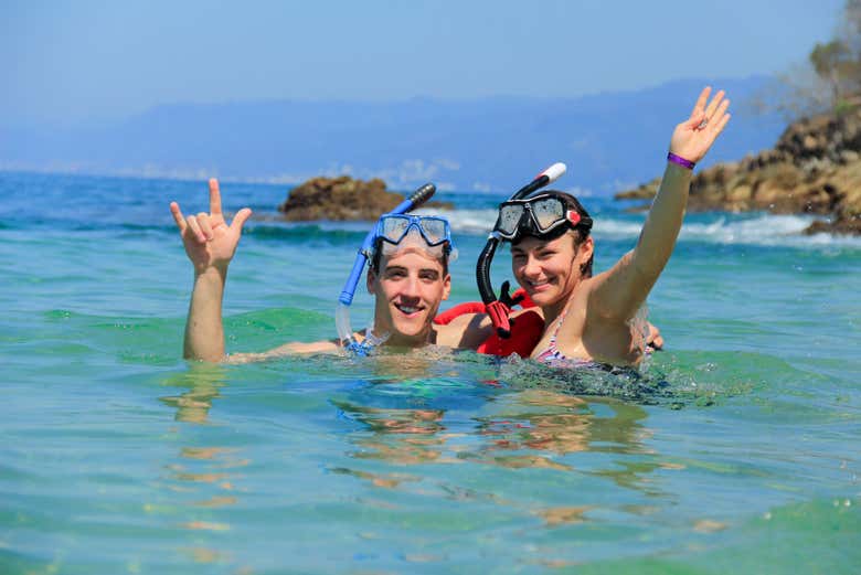 Snorkelling in Banderas Bay