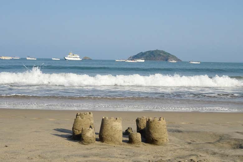 Beach in Rincón de Guayabitos