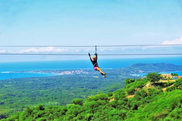 Tirolina en Riviera Nayarit