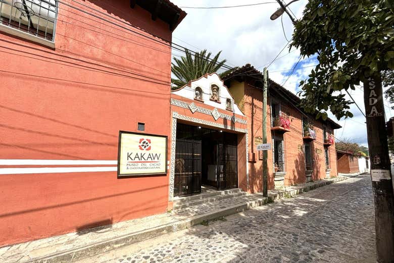 Entrada a Kakaw, el Museo del Cacao de San Cristóbal