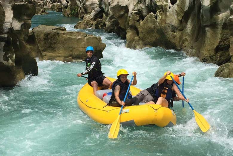 Rafting in the Micos River