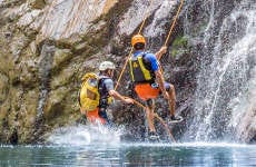 Descenso de cañones en el Paso de Vaqueros