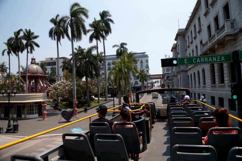 Conociendo Tampico desde el autobús turístico