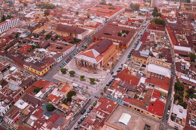 Recorreremos el hermoso centro histórico de Xela