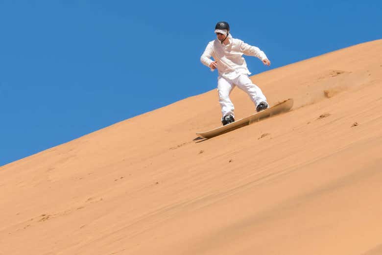 Sandboard en Chachalacas