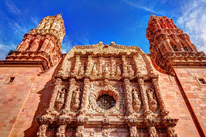 Fachada de la catedral de Zacatecas