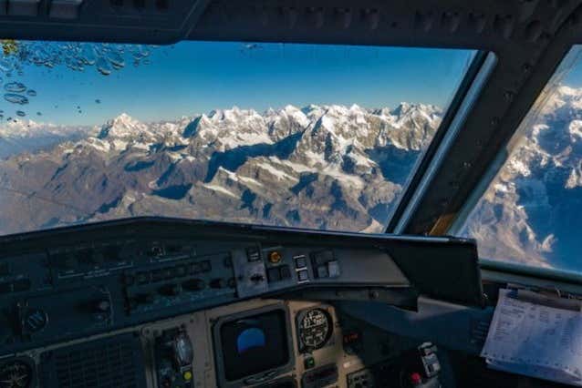 Zone de contrôle de l'avion