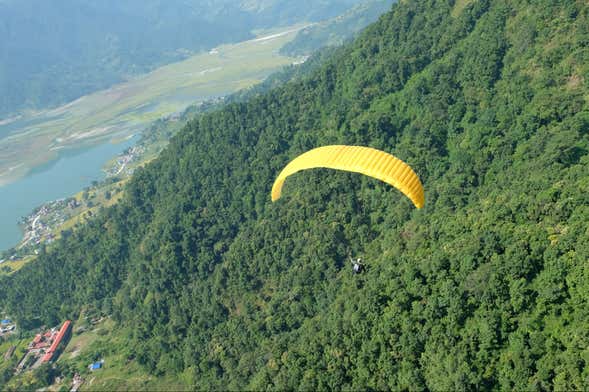 Paragliding in Pokhara