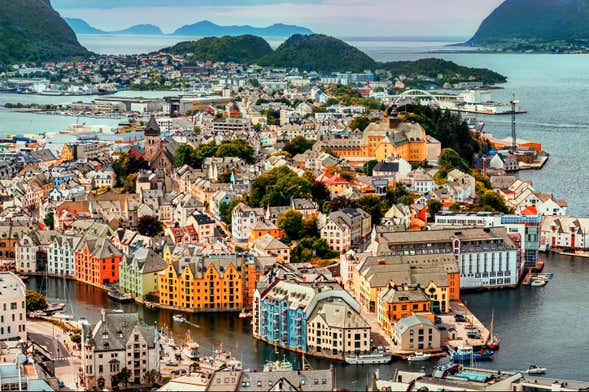 Sightseeing Bus of Alesund