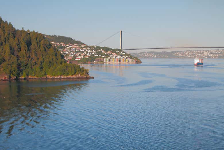 Panorámica de Salhusfjord