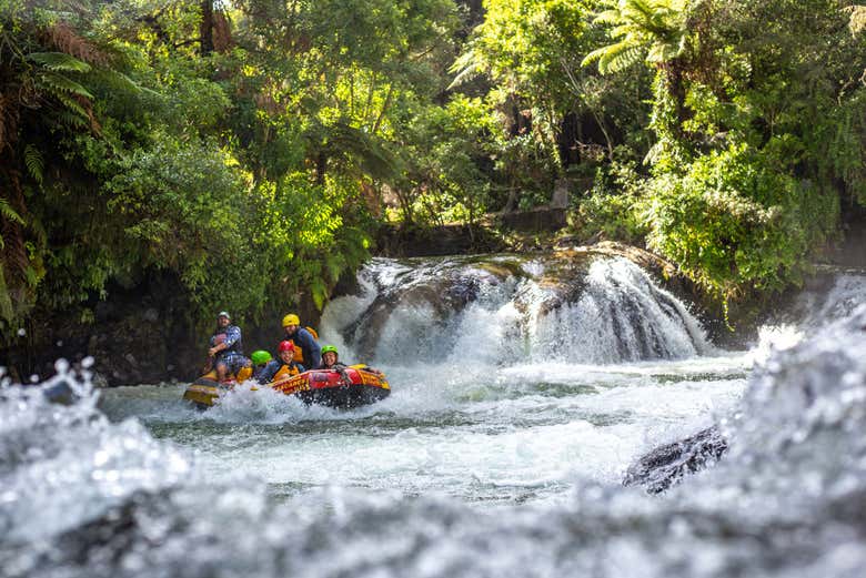 Rafting on the Kaituna River