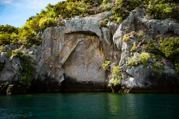 Giro in barca sul lago Taupo