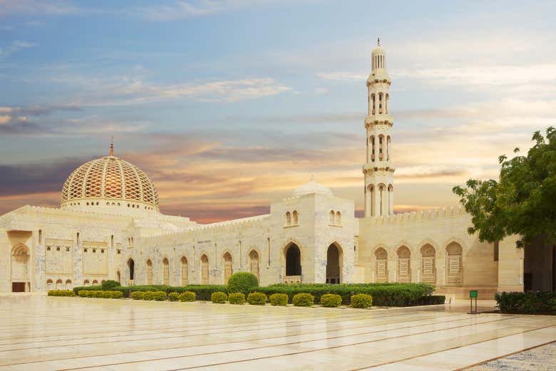 The Sultan Qaboos Grand Mosque