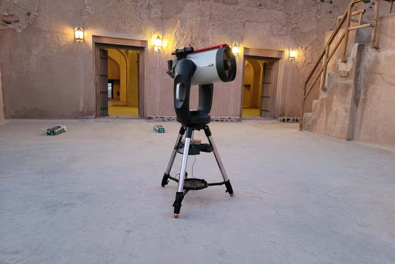 Observación de estrellas en la Sierra de Jebel Akhdar desde Saiq