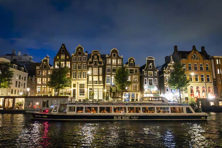 Sail through Amsterdam's canals in festive cheer