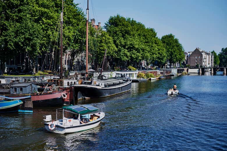 Cruise along Amsterdam's canals