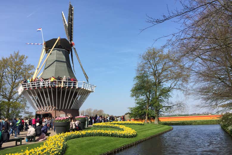 Paisagens encantadoras de Zaanse Schans