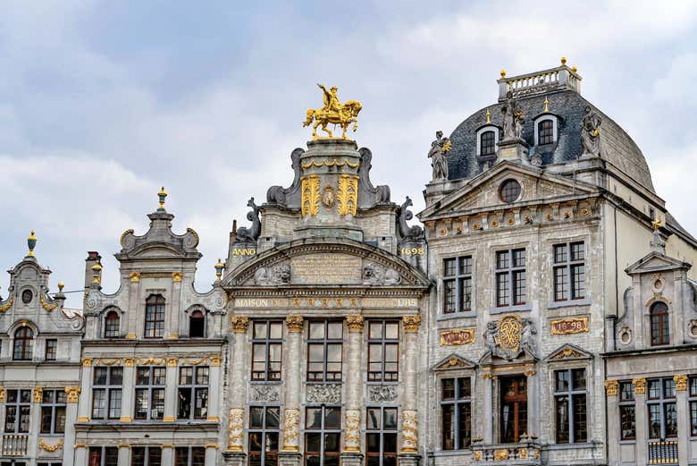 Arquitectura típica de la Grand Place