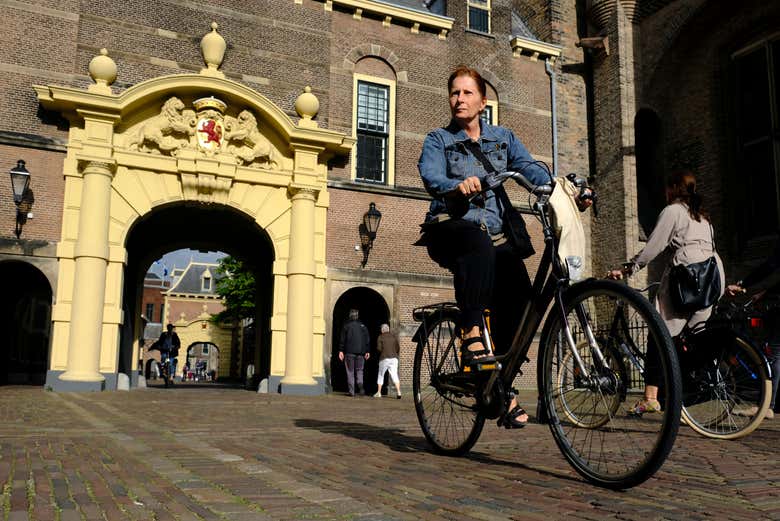 Balade à vélo dans le centre de La Haye