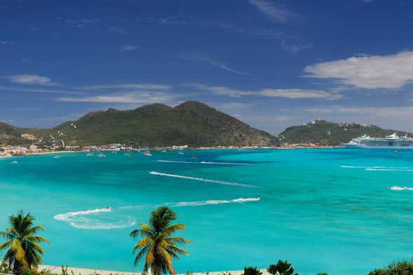 Balade en catamaran autour de l'île de Saint-Martin