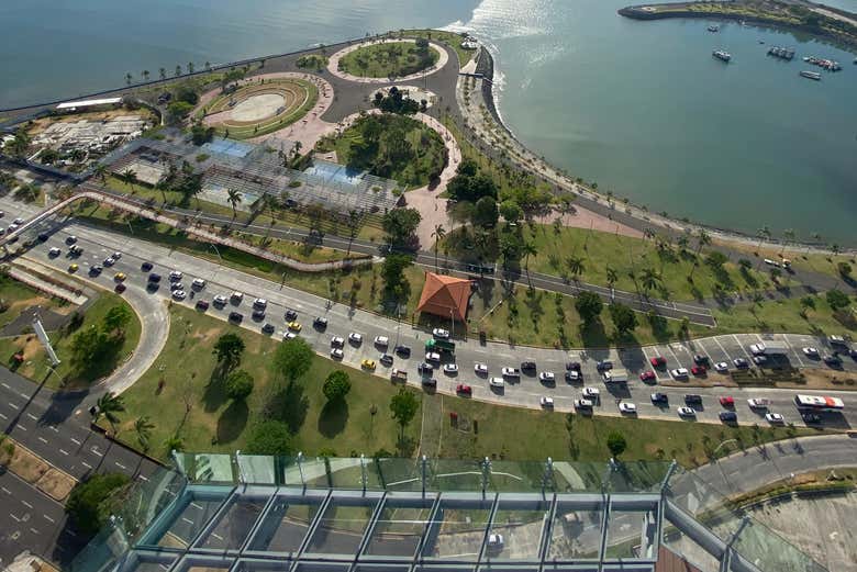 La vista desde POIN Ciudad de Panamá