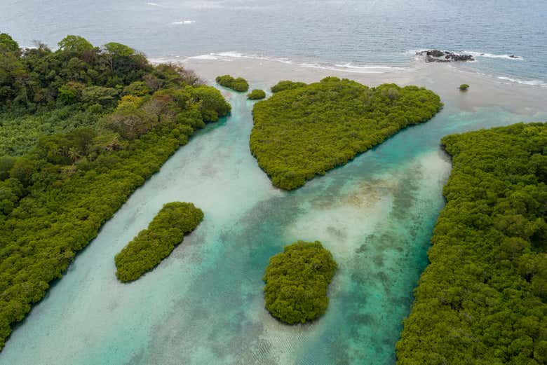 Panorámica de Venas Azules