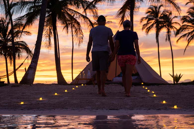 Vous profiterez d'une expérience romantique