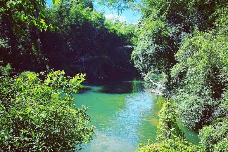 Vue de la rivière Tagatiyá