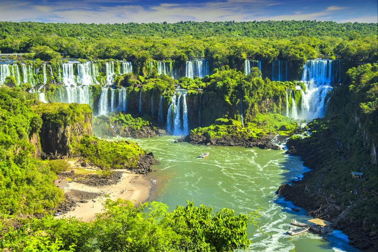 Lado argentino de las Cataratas del Iguazú