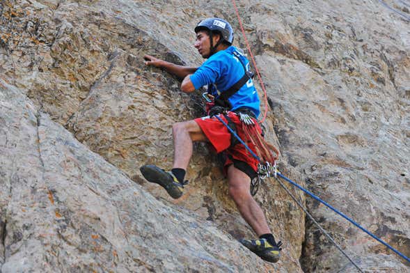 Escalada en el Valle de Chilina