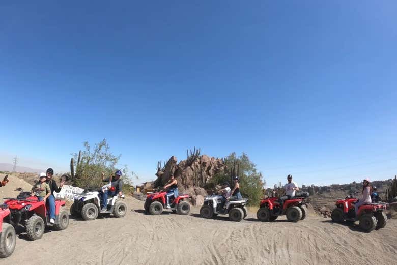 Emprendiendo la ruta por el valle de Chilina