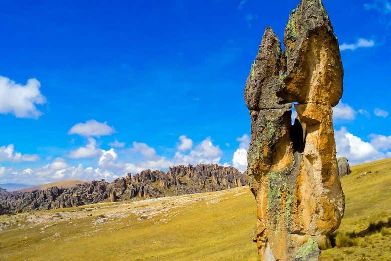 Huayllay stone forest