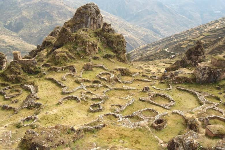 Vale de Yanahuanca visto de Goñicutac