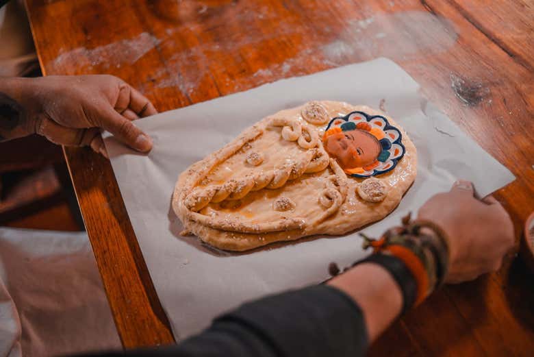 Andean bread baby