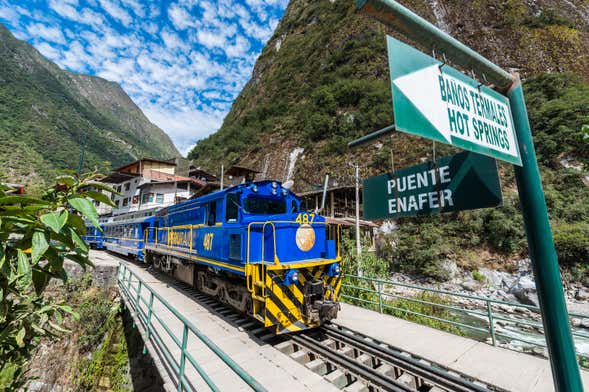 Tren a Machu Picchu