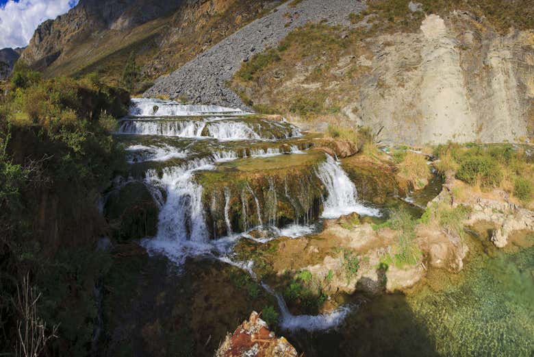 Cascadas en la Reserva Paisajística Nor Yauyos-Cochas