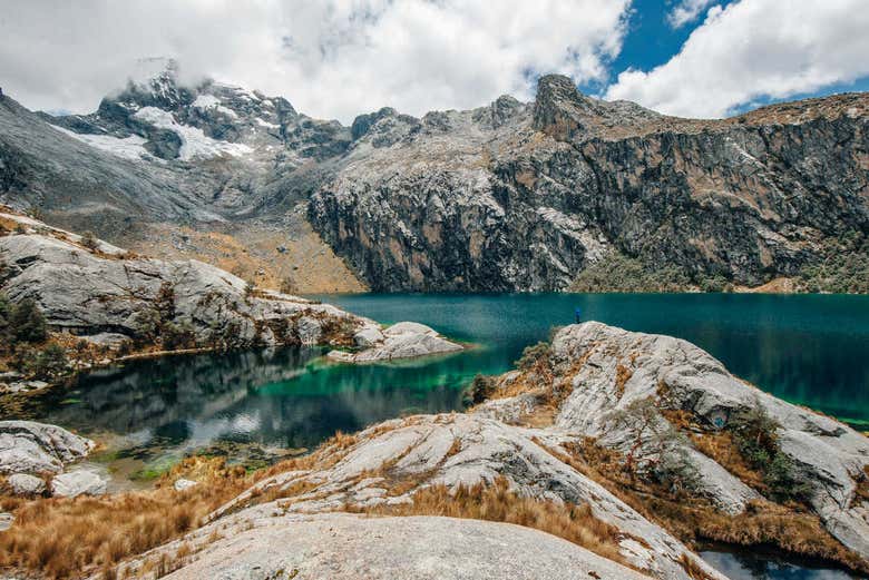 The impressive views of Lake Churup