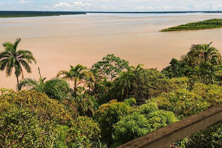 Vistas del río Amazonas