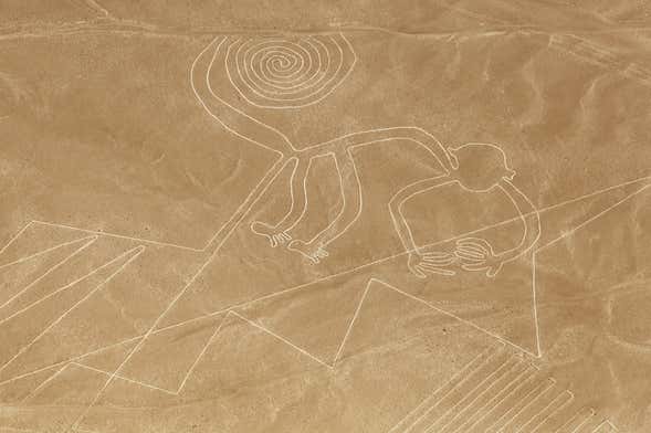 Excursão às ilhas Ballestas e Huacachina + Voo sobre as Linhas de Nazca