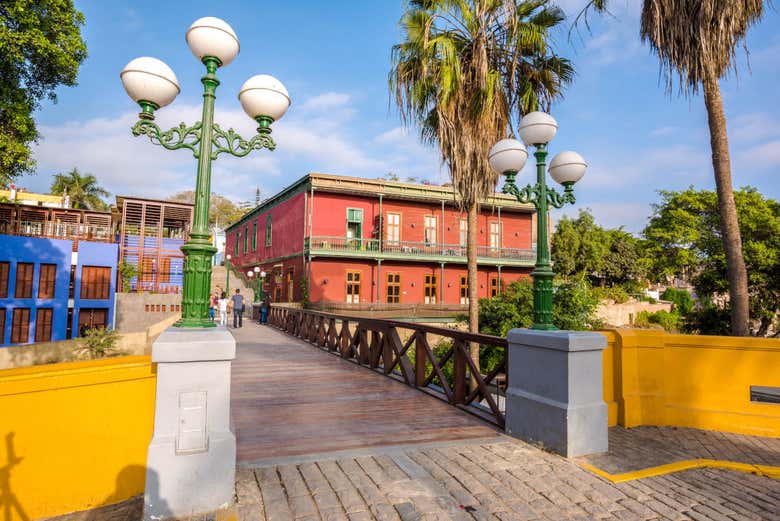 I colori del quartiere di Barranco