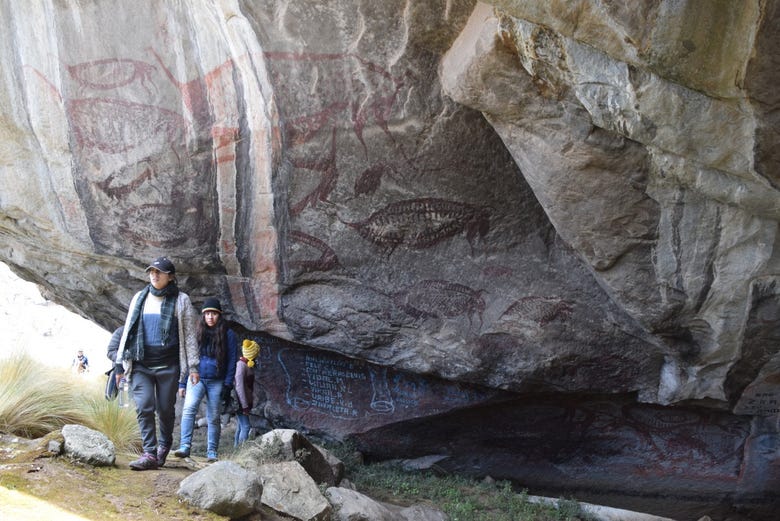 Cuchimachay cave paintings