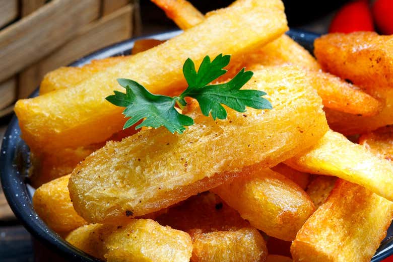 Yuca frit