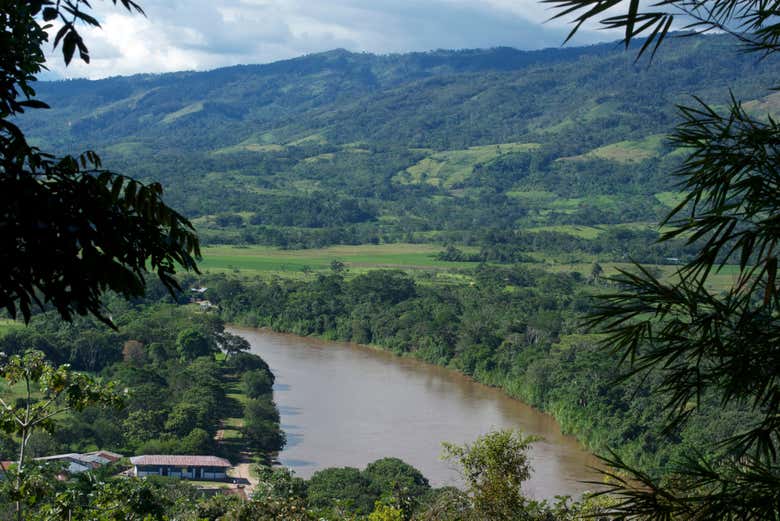 Vistas del río Mayo en Moyobamba