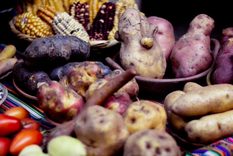 Pommes de terre péruviennes