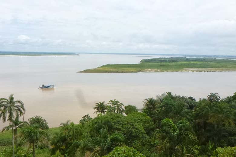 Boat trip on the lagoon