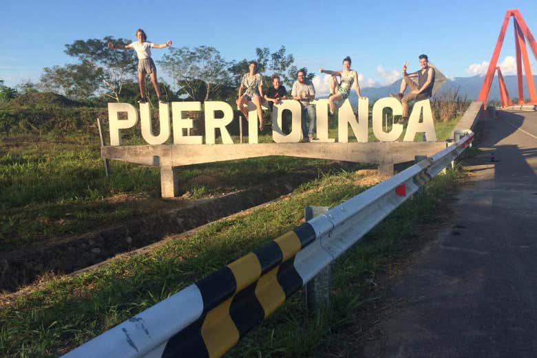 Arriving in Puerto Inca